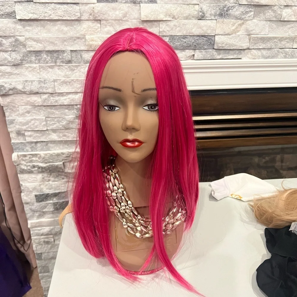 Pink Long Wig – Brand New, in Package!